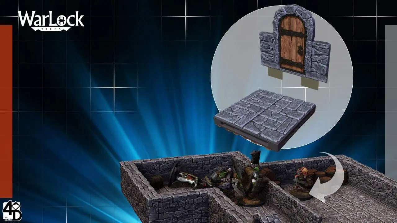 WarLock Dungeon Tiles: Dungeon Tiles I termékfotó
