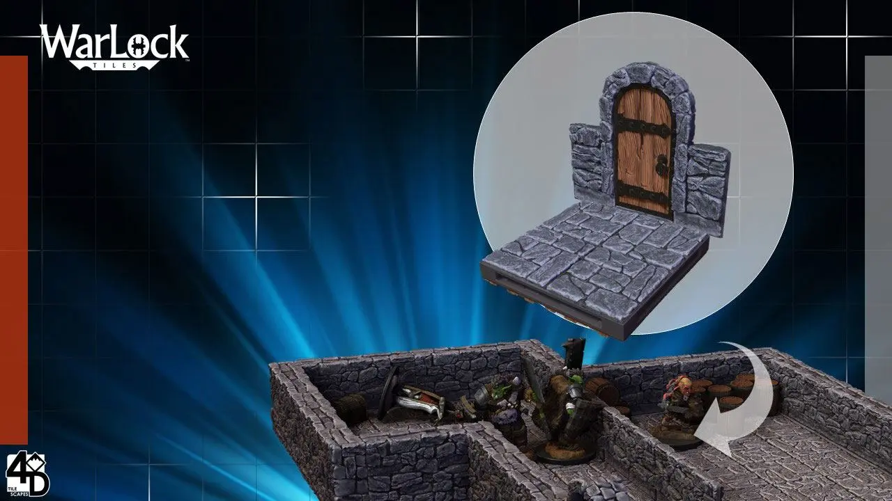 WarLock Dungeon Tiles: Dungeon Tiles I termékfotó