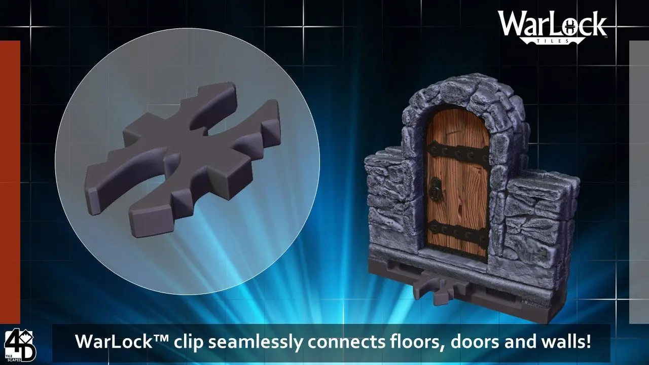 WarLock Dungeon Tiles: Dungeon Tiles I termékfotó