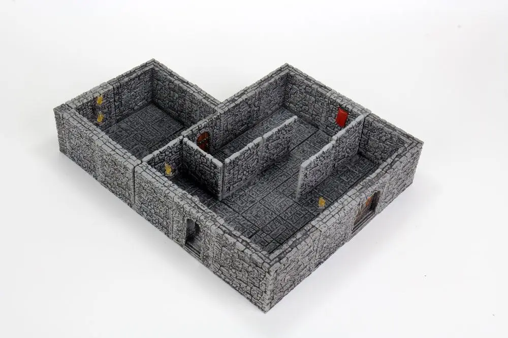 WarLock Tiles: Dungeon Tiles II - Full Height Stone Walls termékfotó