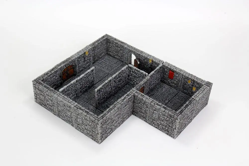 WarLock Tiles: Dungeon Tiles II - Full Height Stone Walls termékfotó