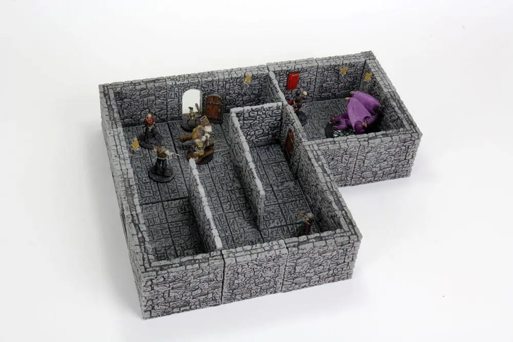 WarLock Tiles: Dungeon Tiles II - Full Height Stone Walls Expansion termékfotó