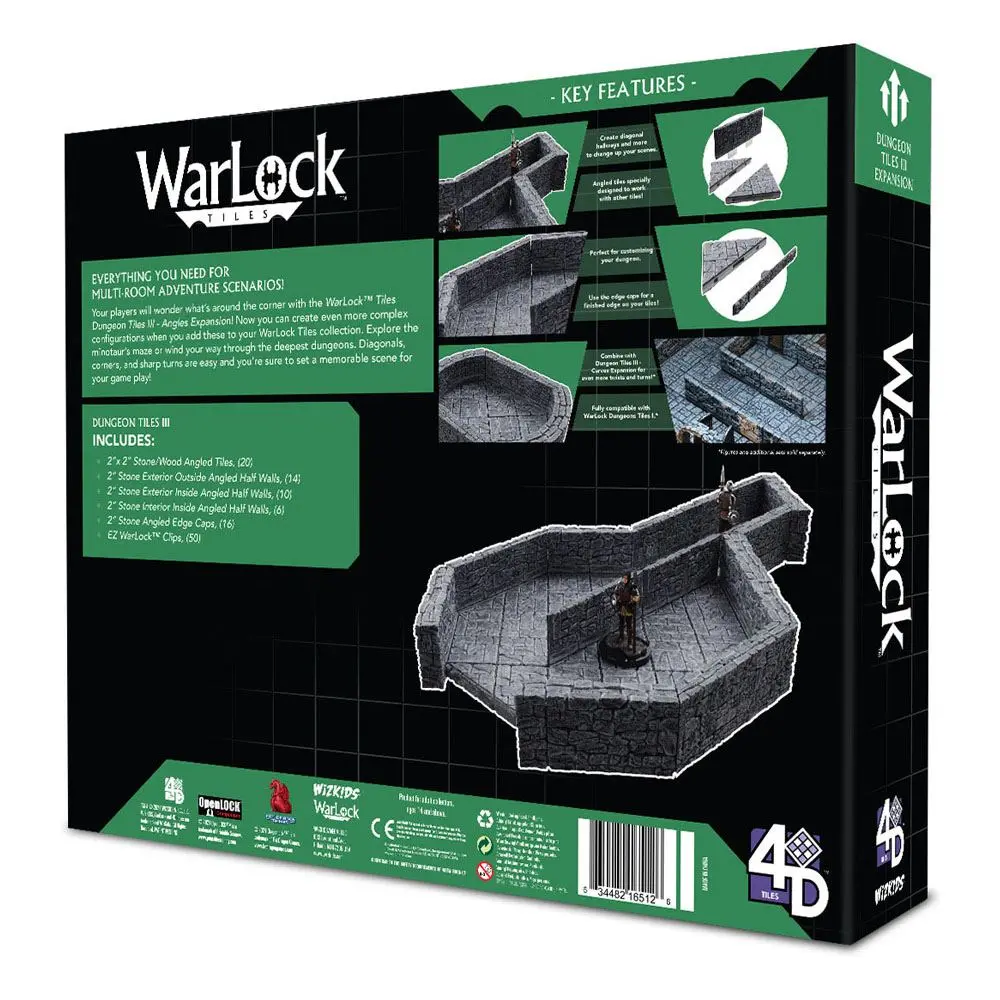 WarLock Tiles: Dungeon Tiles III - Angles termékfotó