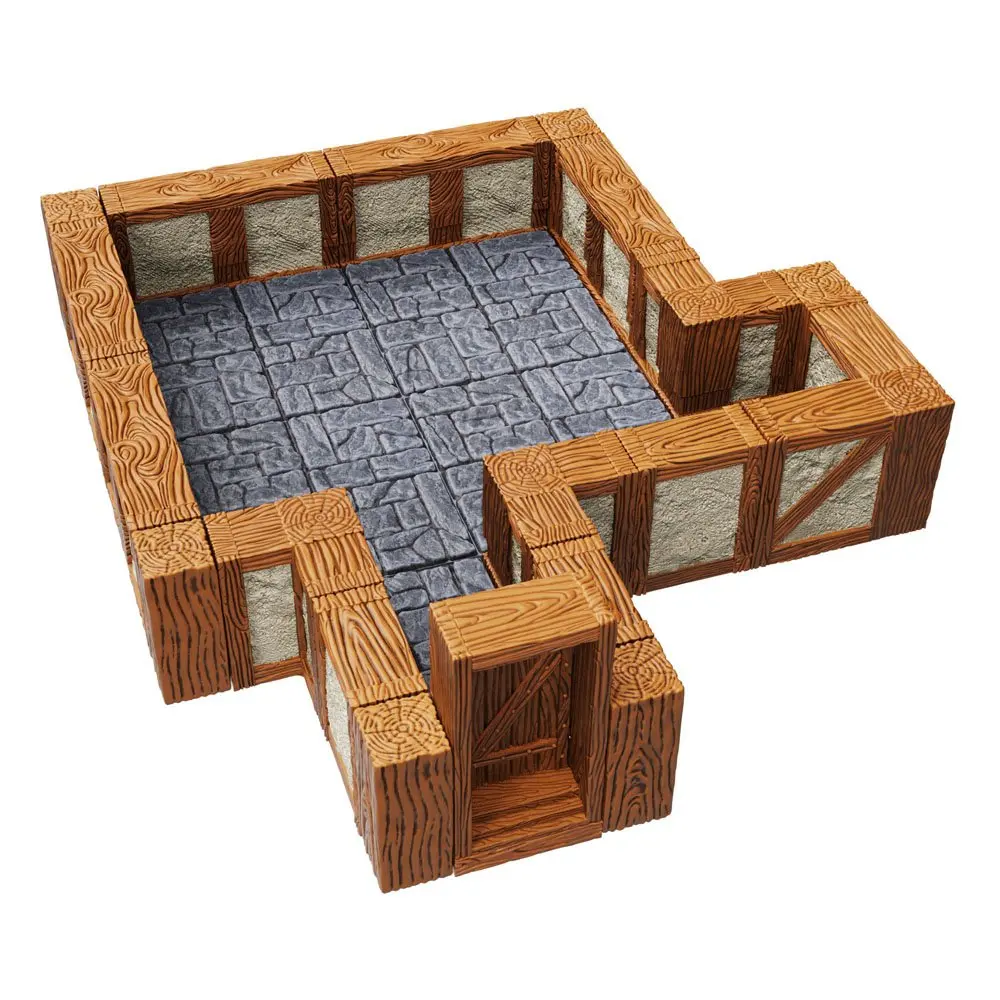 WarLock Tiles: Expansion Pack - Town &amp; Village Straight Walls termékfotó