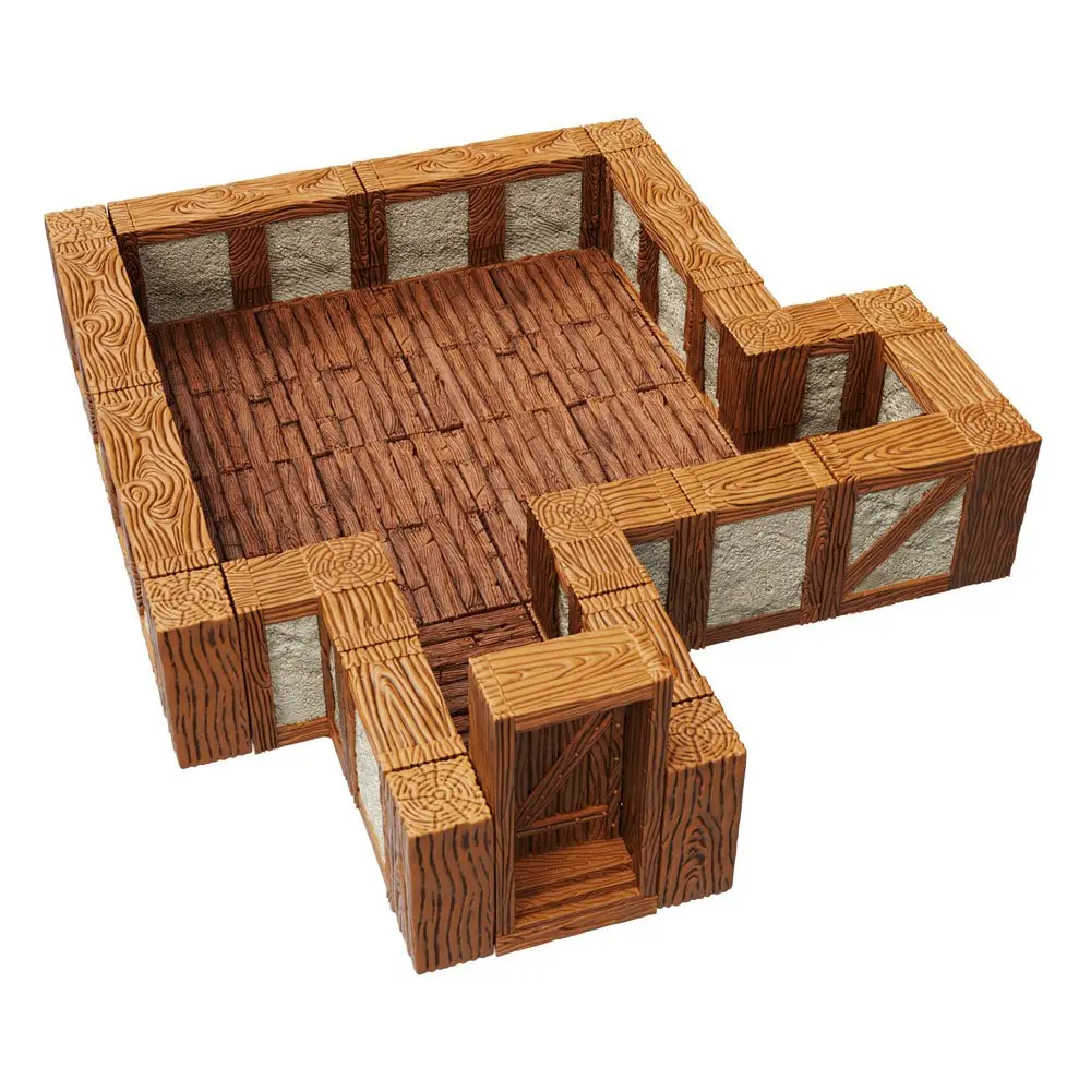 WarLock Tiles: Expansion Pack - Town &amp; Village Straight Walls termékfotó