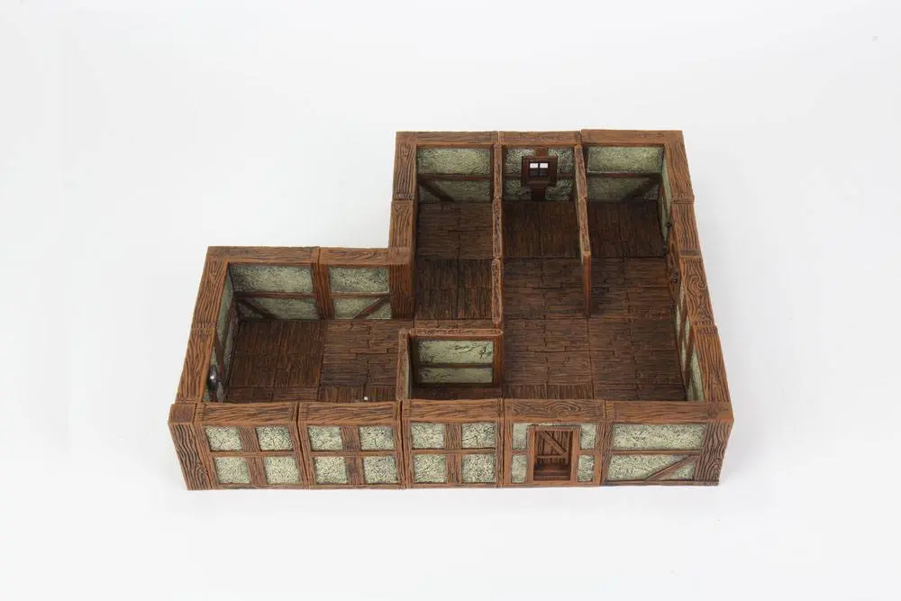 WarLock Tiles: Town &amp; Village II - Full Height Plaster Walls termékfotó