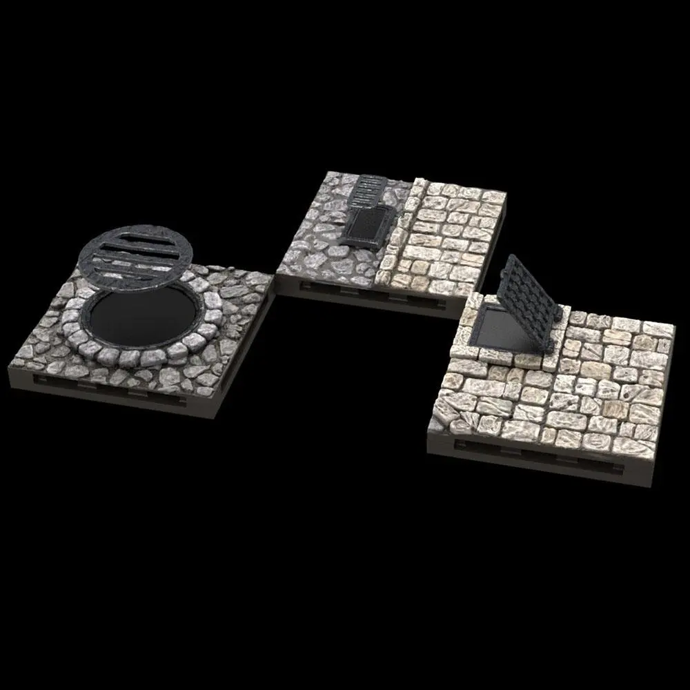 WarLock Tiles: Town &amp; Village - Town Square termékfotó
