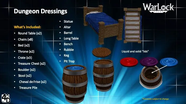 WarLock™ Tiles: Dungeon Dressings termékfotó