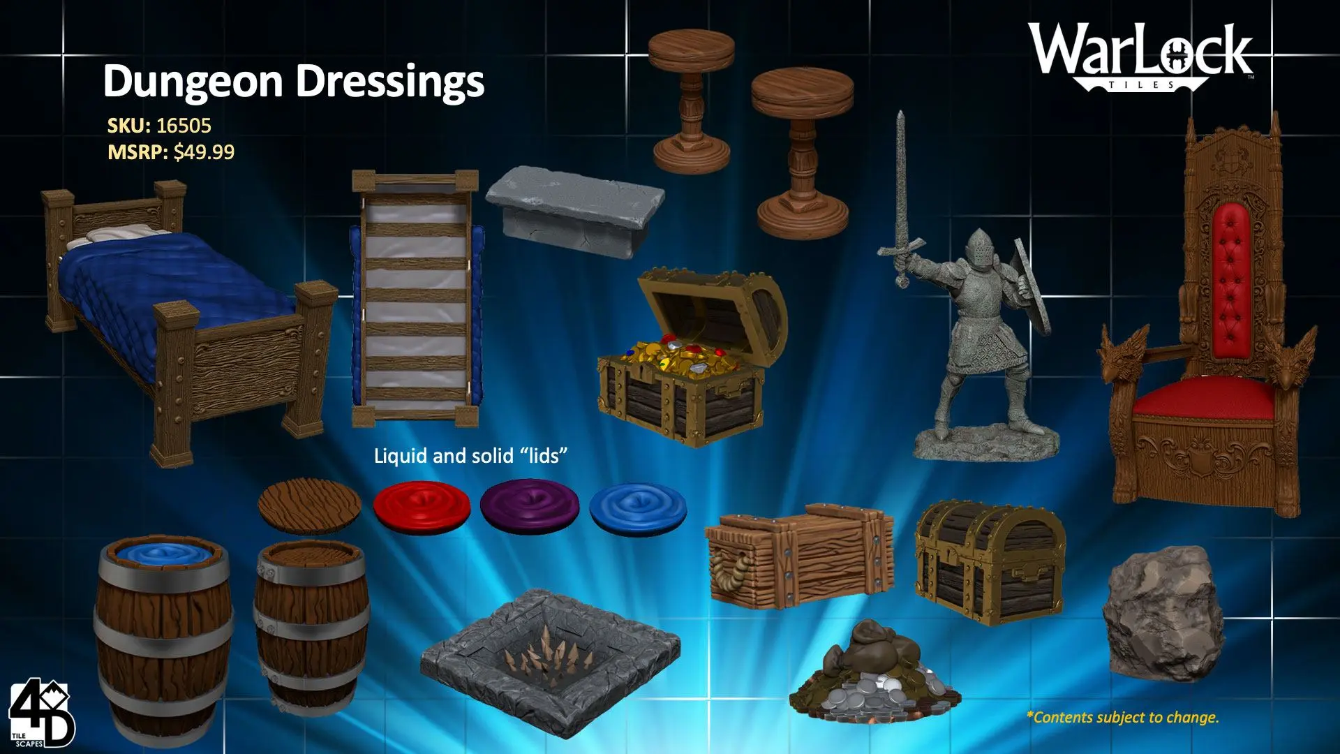 WarLock™ Tiles: Dungeon Dressings termékfotó
