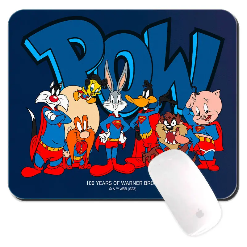Warner Bros 100th Anniversary Looney Tunes Superman egérpad termékfotó