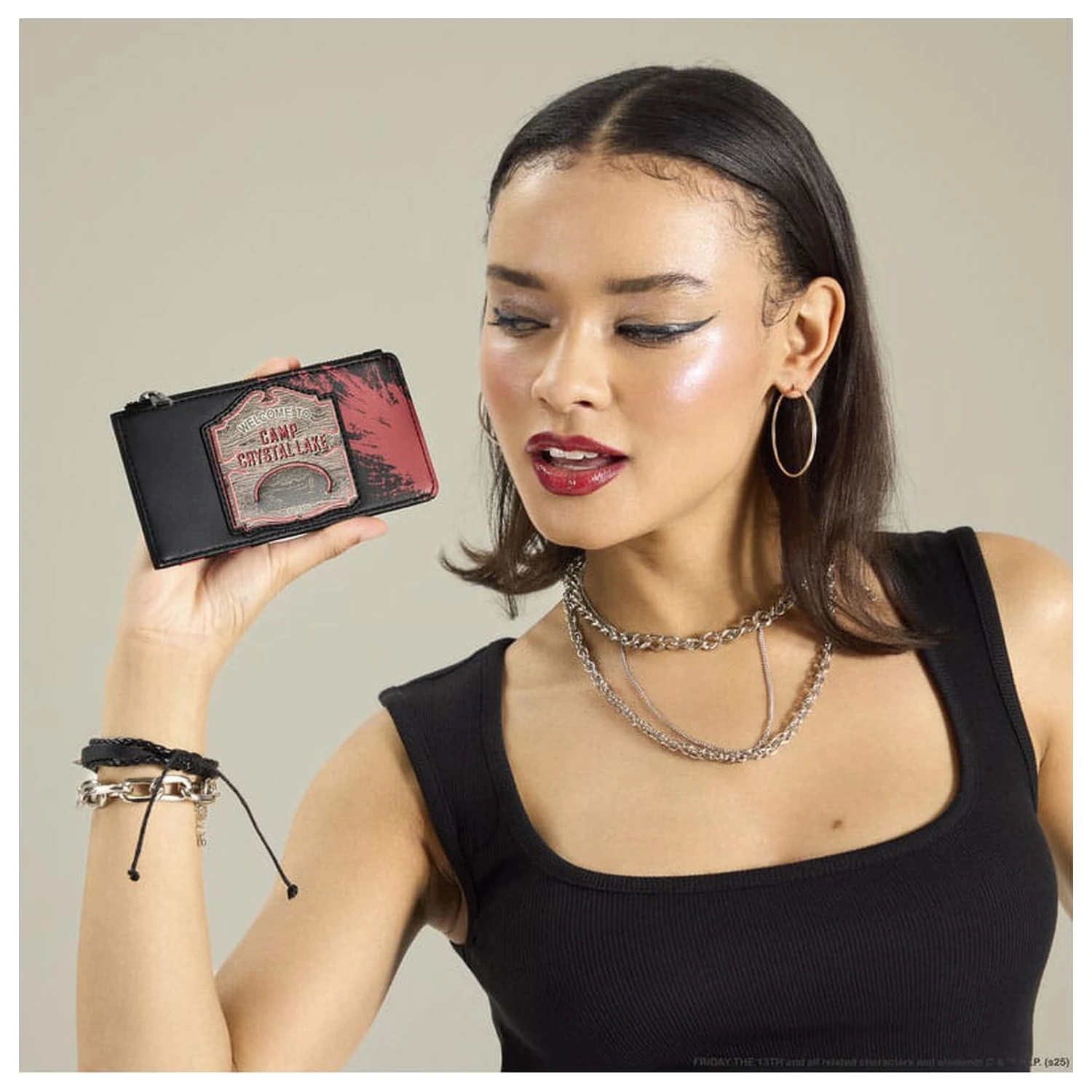 Warner Bros Friday the 13th kártyatartó irattartó  termékfotó