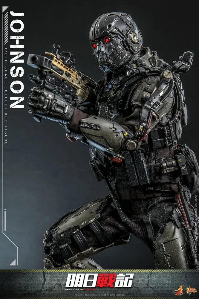 Warriors of Future Movie Masterpiece 1/6 Johnson akciófigura 30 cm termékfotó