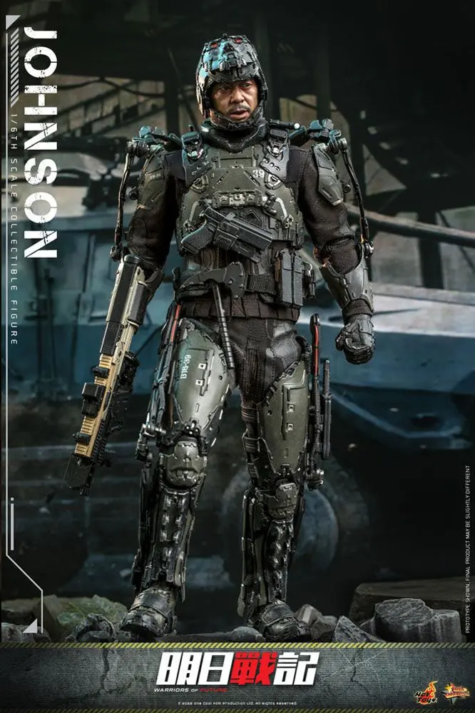 Warriors of Future Movie Masterpiece 1/6 Johnson akciófigura 30 cm termékfotó