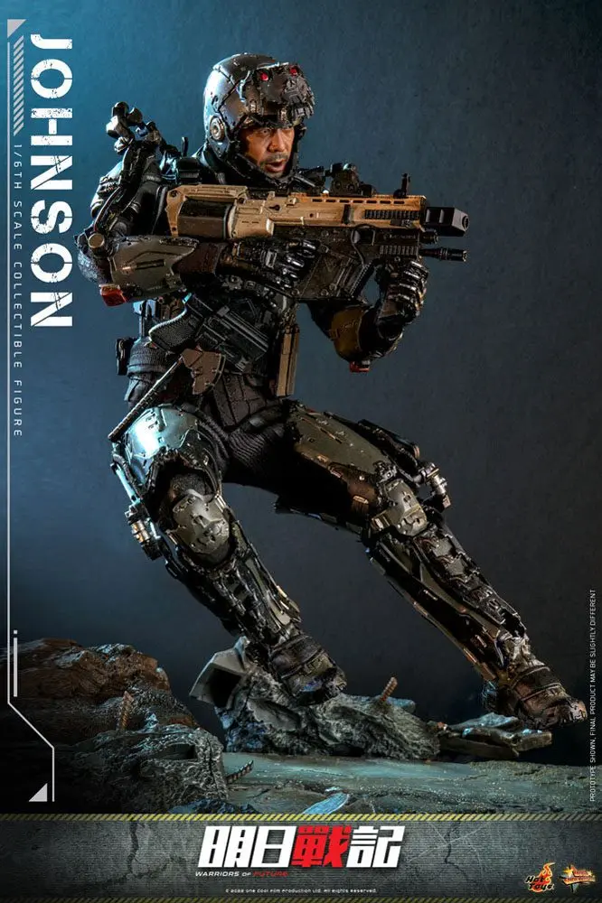 Warriors of Future Movie Masterpiece 1/6 Johnson akciófigura 30 cm termékfotó