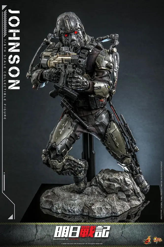 Warriors of Future Movie Masterpiece 1/6 Johnson akciófigura 30 cm termékfotó