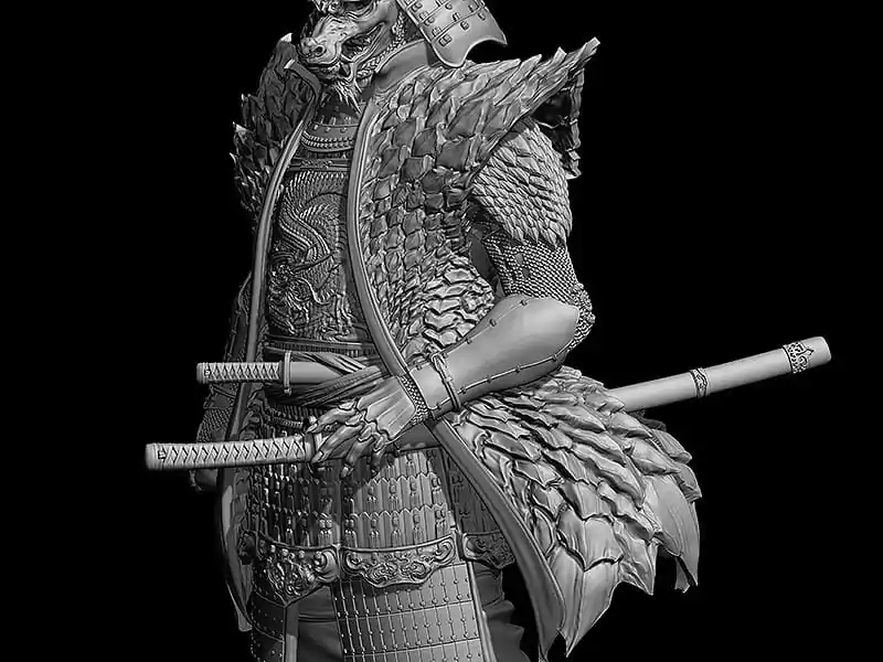 Warriors of the Zodiac Zodiac Warrior: Dragon Műanyag modell készlet 15 cm (re-run) termékfotó