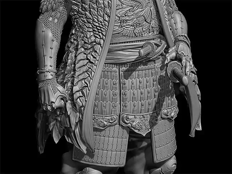 Warriors of the Zodiac Zodiac Warrior: Dragon Műanyag modell készlet 15 cm (re-run) termékfotó