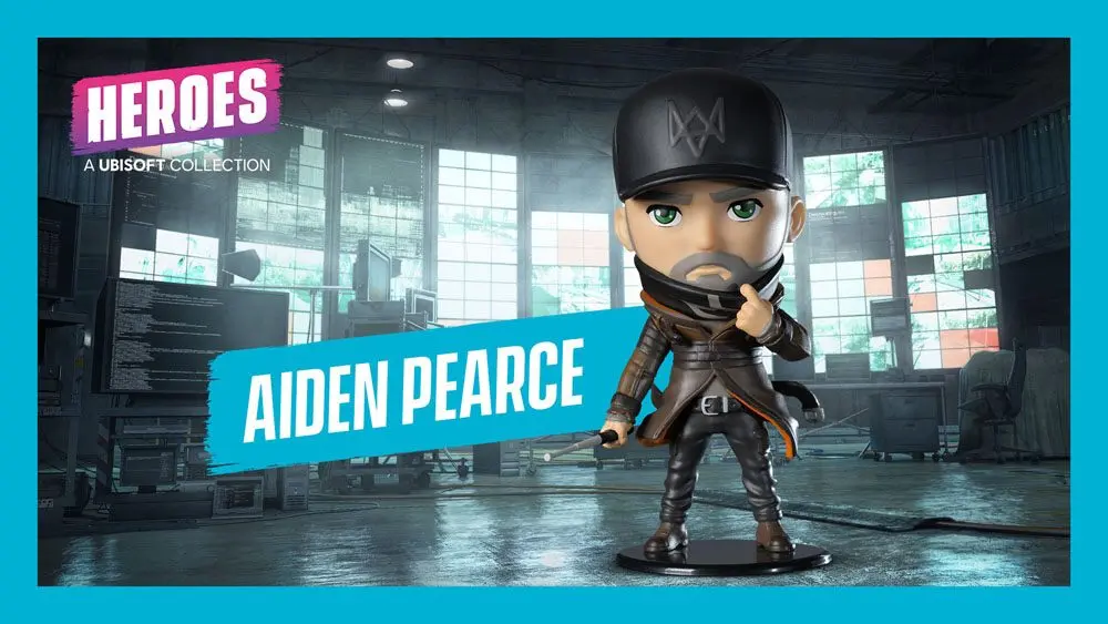 Watch Dogs Ubisoft Heroes Collection Aiden Pearce figura 10 cm termékfotó