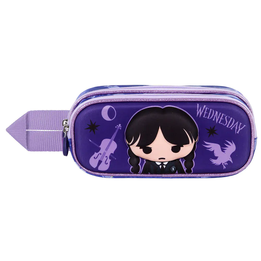 Wednesday chibi 3D dupla tolltartó termékfotó