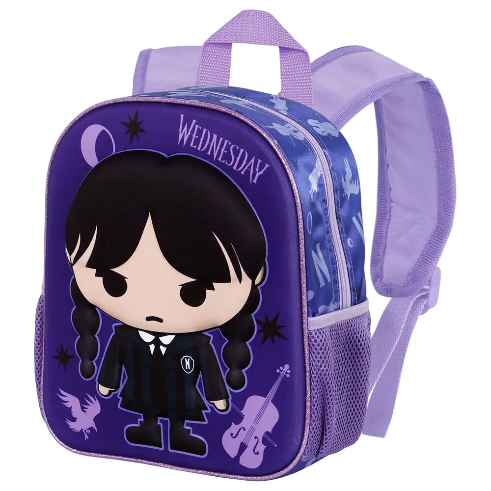 Wednesday chibi 3D táska hátizsák 31cm termékfotó