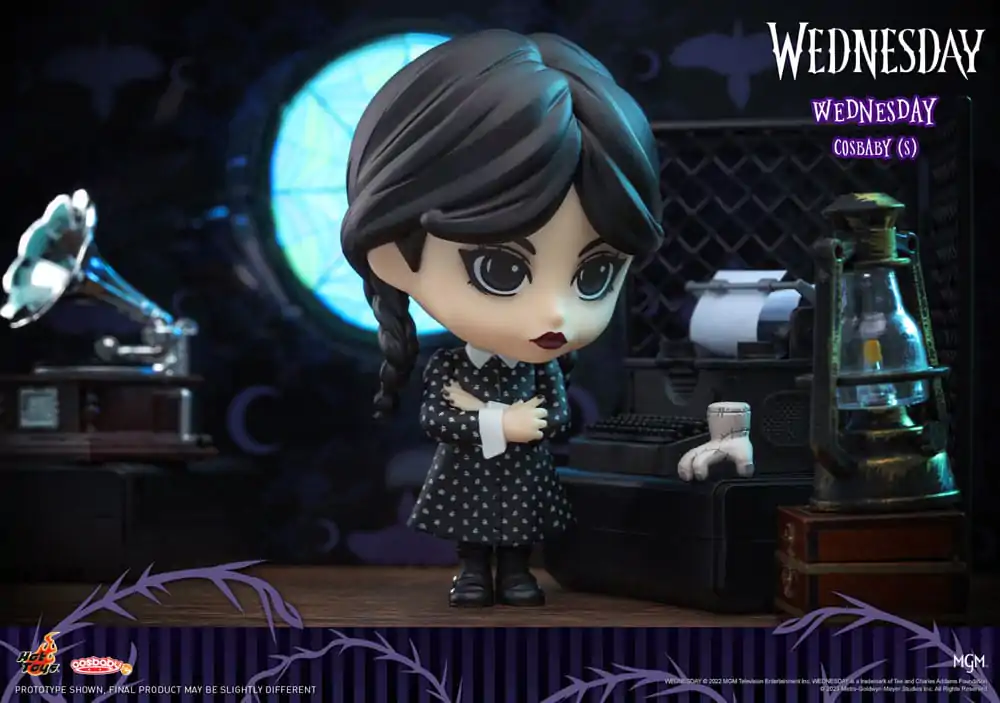 Wednesday Cosbaby (S) Mini figura Wednesday Addams 11 cm termékfotó