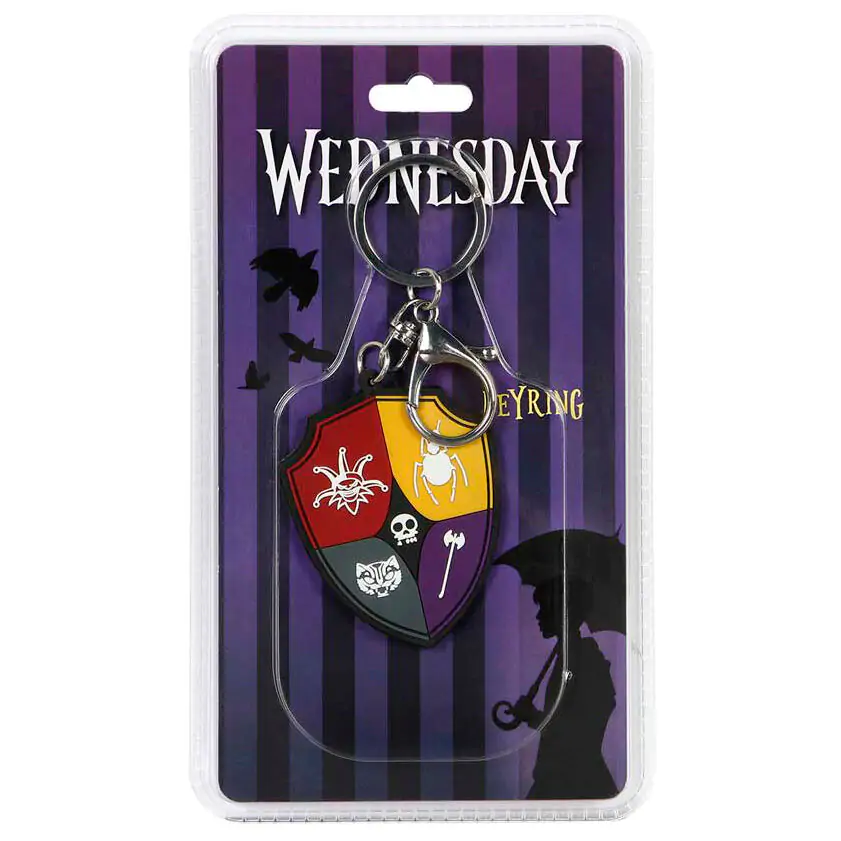 Wednesday Crest kulcstartó termékfotó