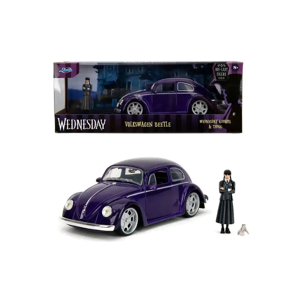 Wednesday Diecast Model 1/24 Volkswagen Beetle termékfotó