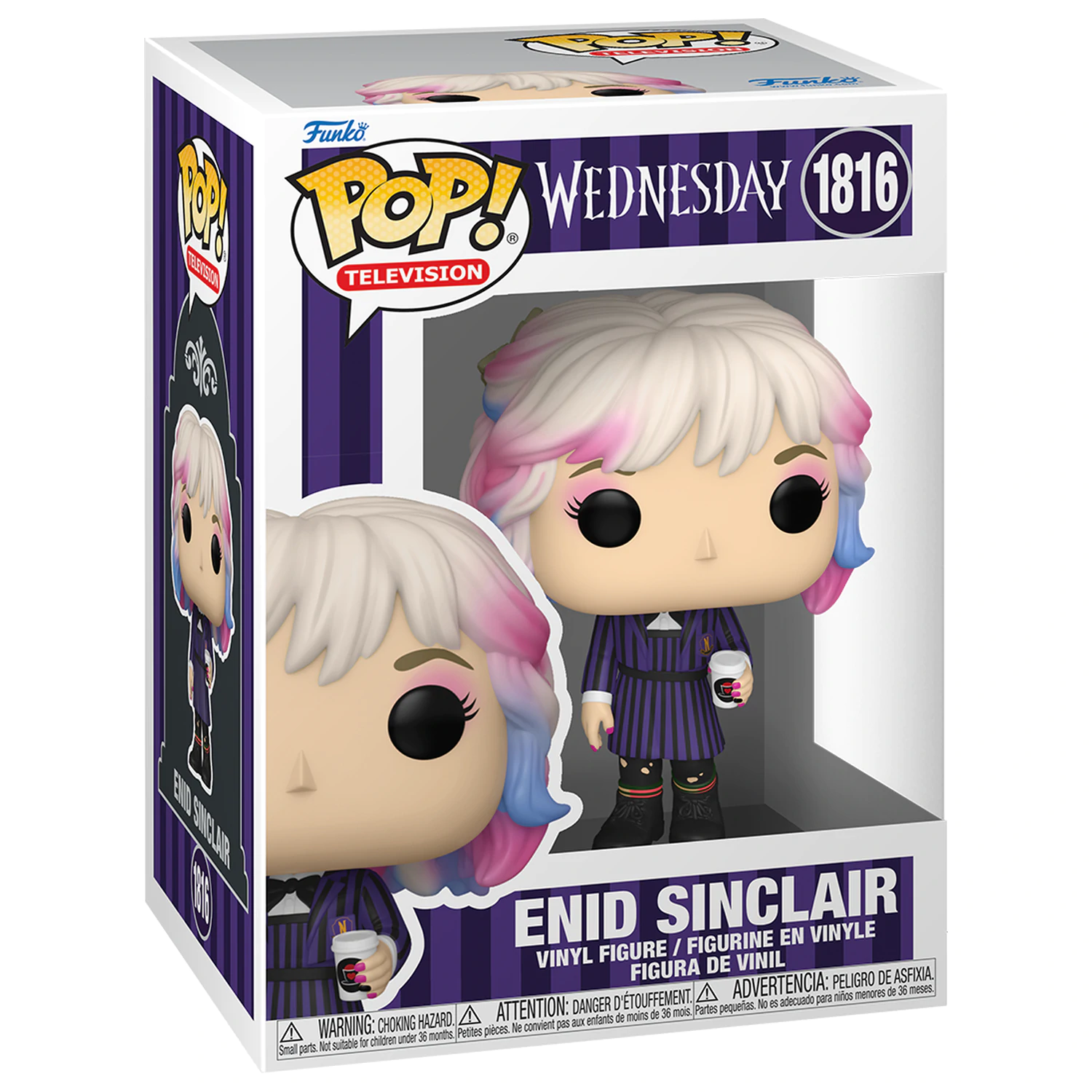 Wednesday Funko POP! TV Vinyl figura Enid 9 cm termékfotó