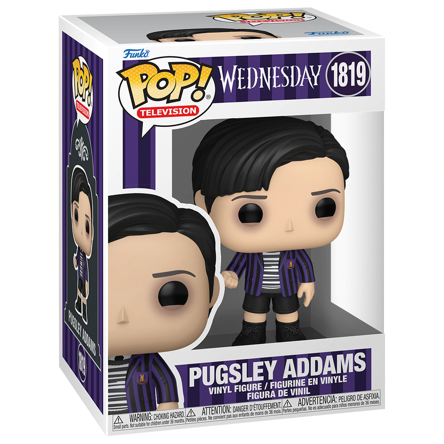 Wednesday Funko POP! TV Vinyl figura Pugsley 9 cm termékfotó