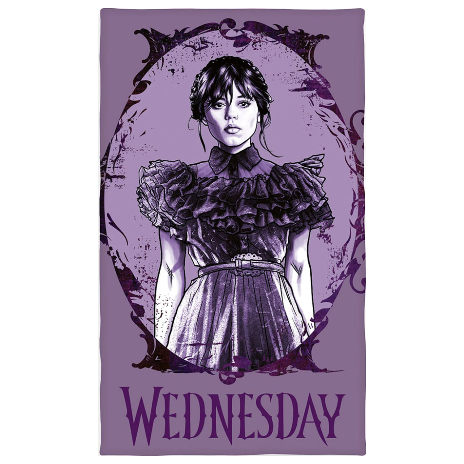 Wednesday Gothic kéztörlő, arctörlő, törölköző termékfotó