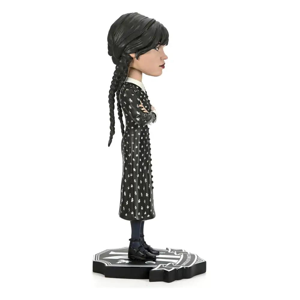 Wednesday Head Knocker Bobble-Head figura Wednesday Addams 21 cm termékfotó