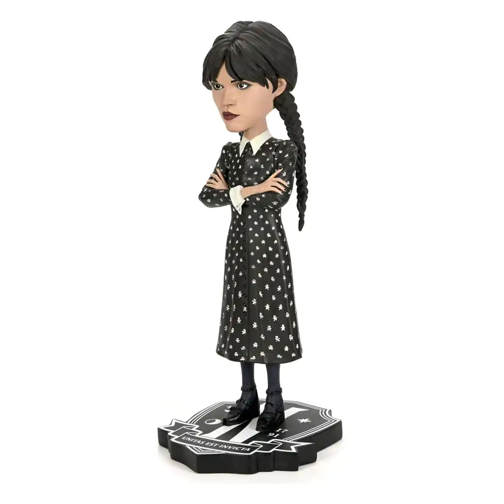 Wednesday Head Knocker Bobble-Head figura Wednesday Addams 21 cm termékfotó