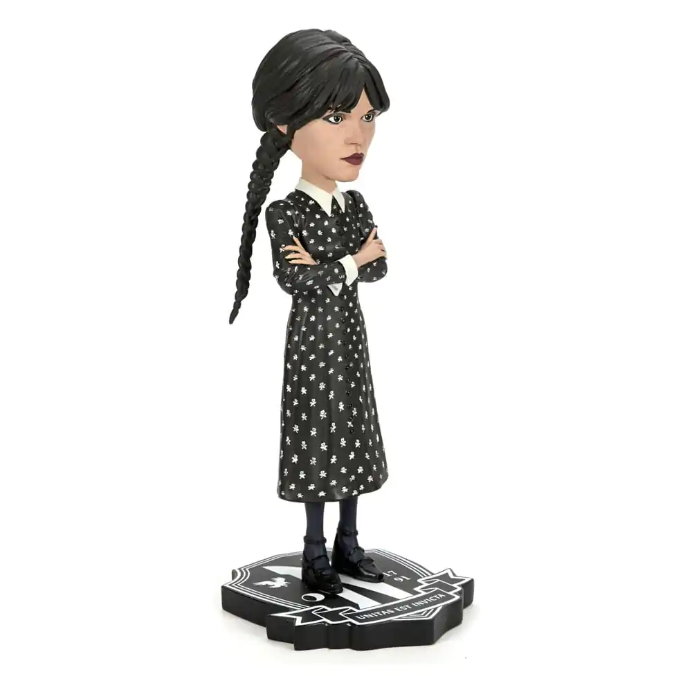 Wednesday Head Knocker Bobble-Head figura Wednesday Addams 21 cm termékfotó