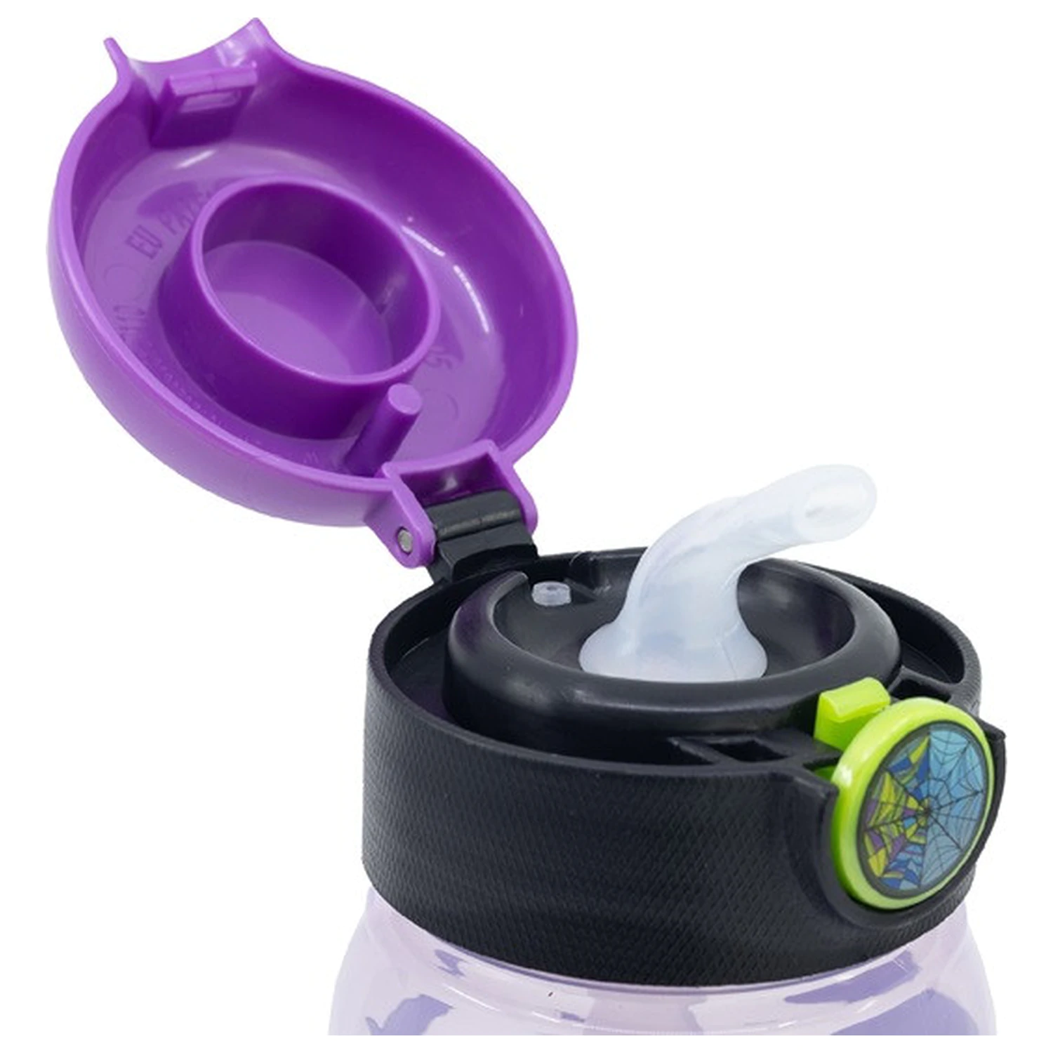 Wednesday Nevermore Academy műanyag szívószálas kulacs 510 ml termékfotó