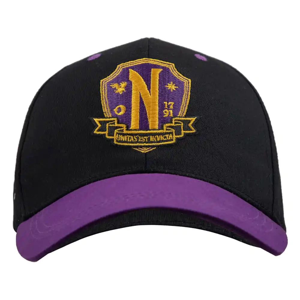Wednesday Nevermore Academy Purple baseball sapka termékfotó