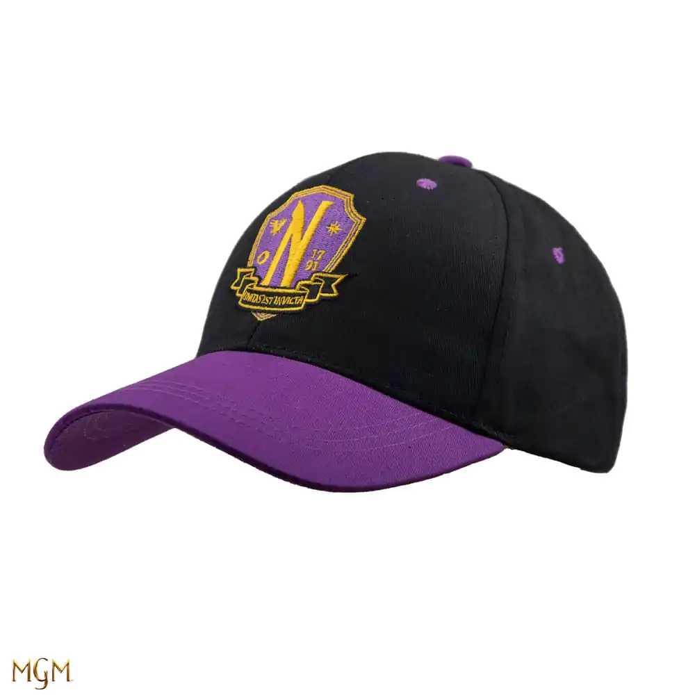 Wednesday Nevermore Academy Purple baseball sapka termékfotó