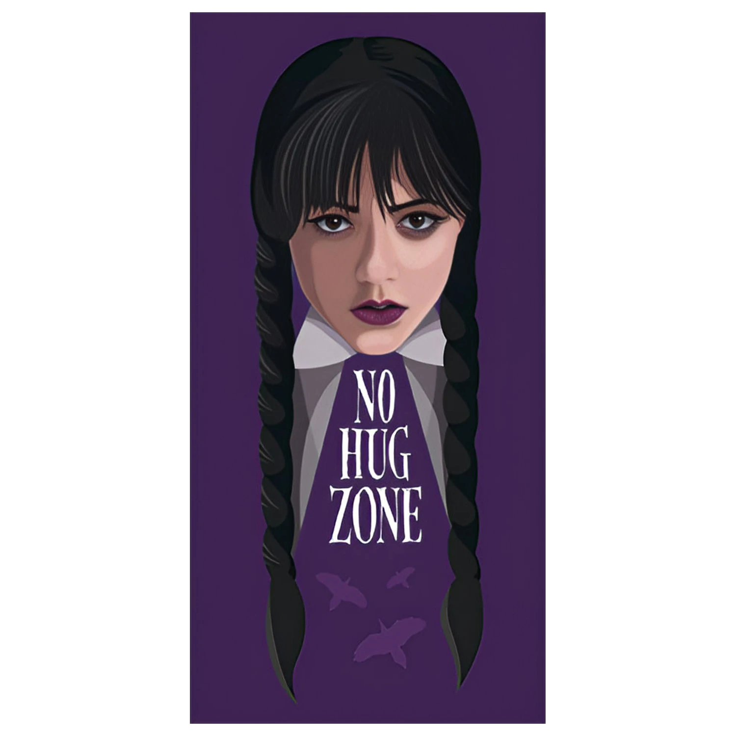 Wednesday No Hug törölköző  termékfotó