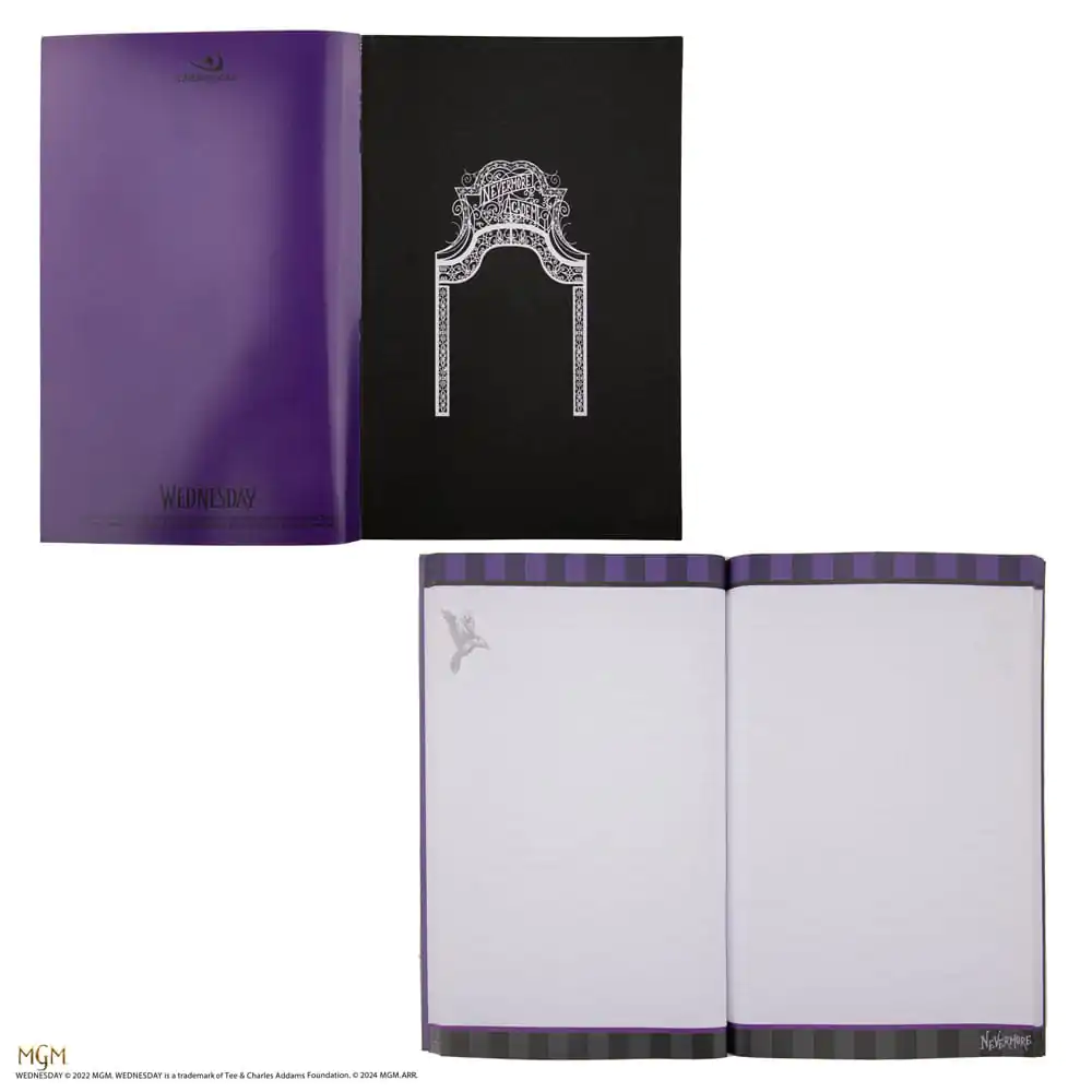 Wednesday 5-Piece Stationery Set Purple termékfotó