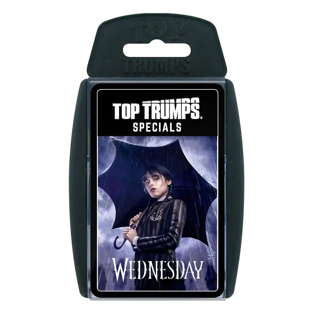 Wednesday Top Trumps német nyelvű kártyajáték termékfotó