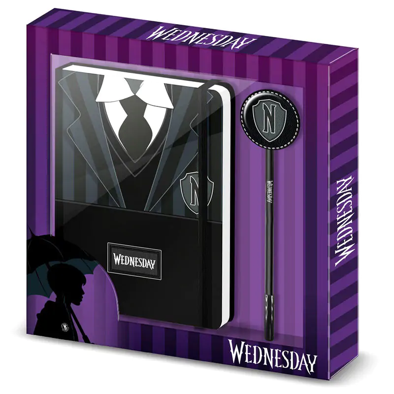 Wednesday Uniform füzet és toll csomag termékfotó