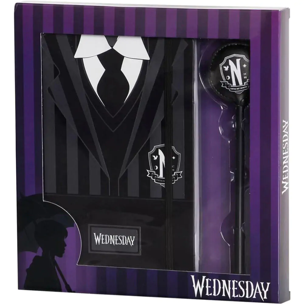Wednesday Uniform füzet és toll csomag termékfotó