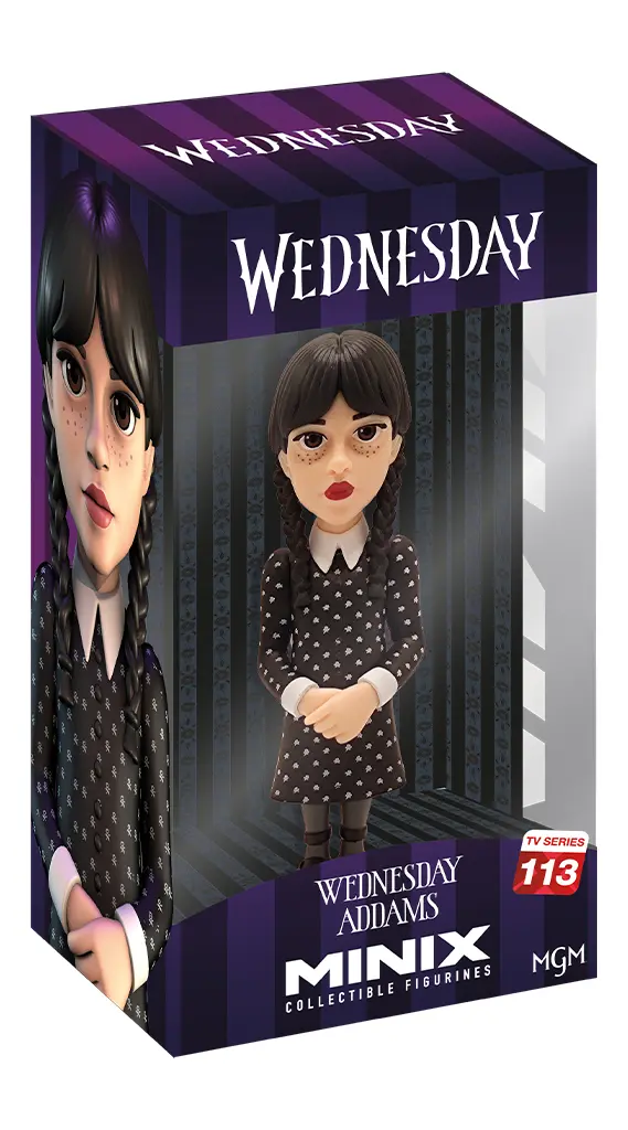 Wednesday - Wednesday Addams Minix figura 12cm termékfotó