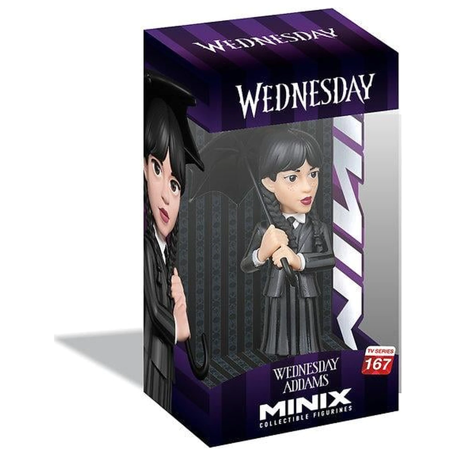 Wednesday Wednesday Addams with umbrella figura Minix 12cm termékfotó