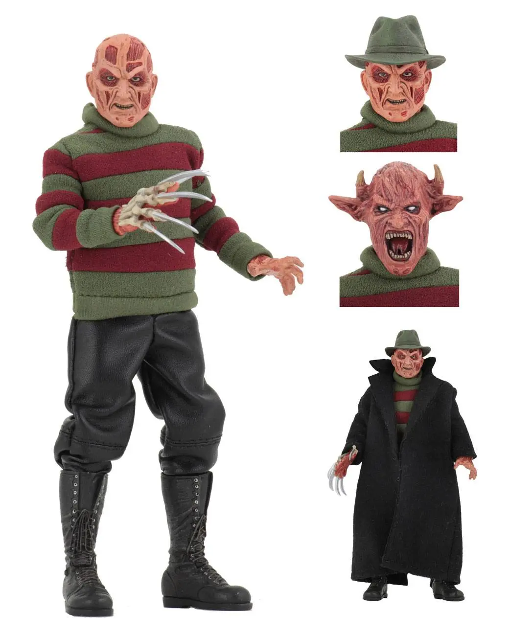 Wes Craven's New Nightmare Retro Freddy Krueger akciófigura 20 cm termékfotó