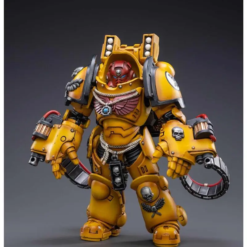 Wharhammer Brother Sergeant Lycias Imperial Fists Primaris figura 12cm termékfotó