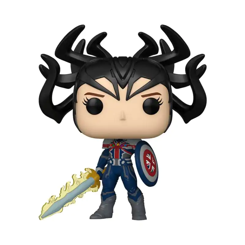 What If...? Funko POP! Animation Vinyl figura Infinity Captain Carter 9 cm termékfotó