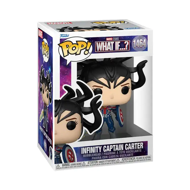 What If...? Funko POP! Animation Vinyl figura Infinity Captain Carter 9 cm termékfotó