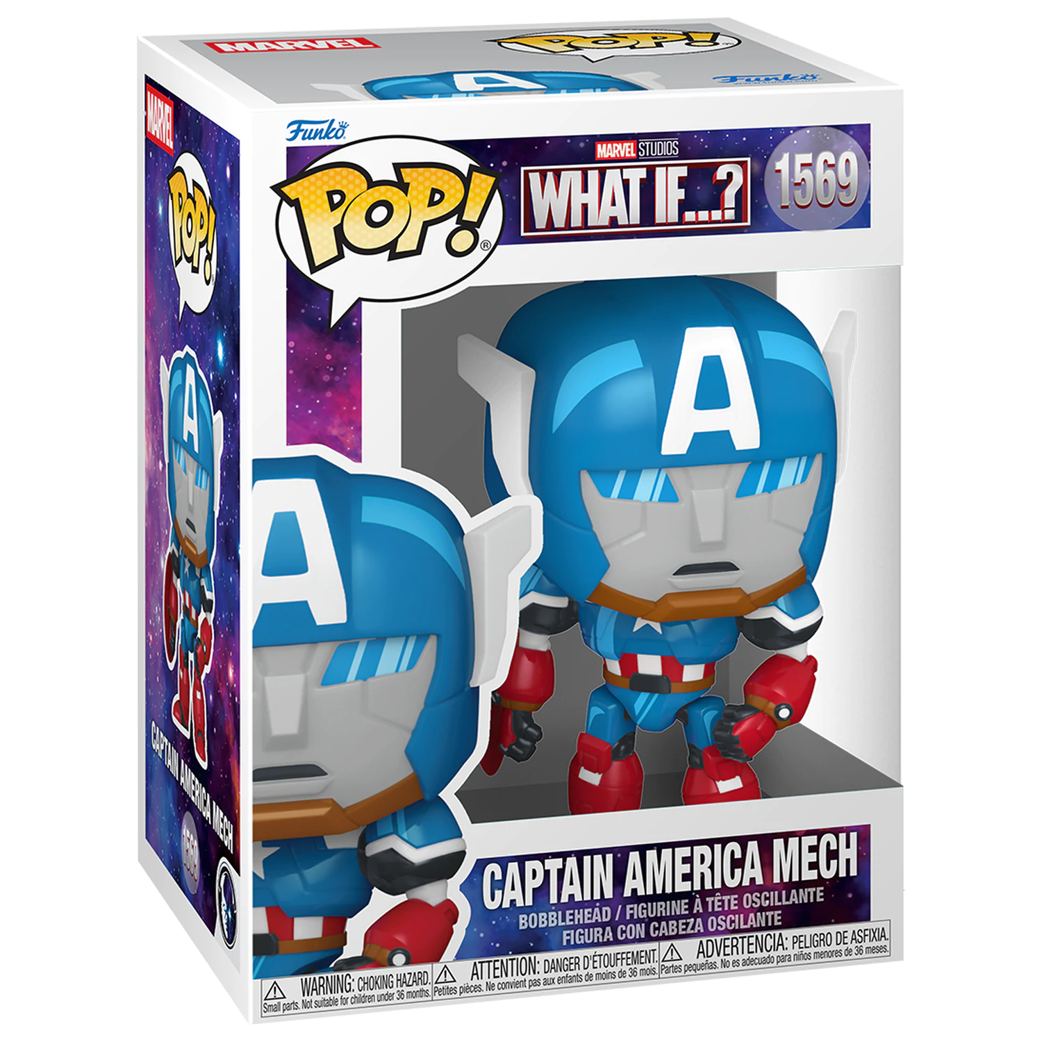 What If...? Funko POP! Vinyl figura Captain America 9 cm termékfotó