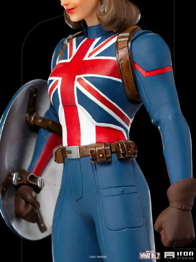 What If...? Art Scale 1/10 Captain Carter szobor figura 24 cm termékfotó