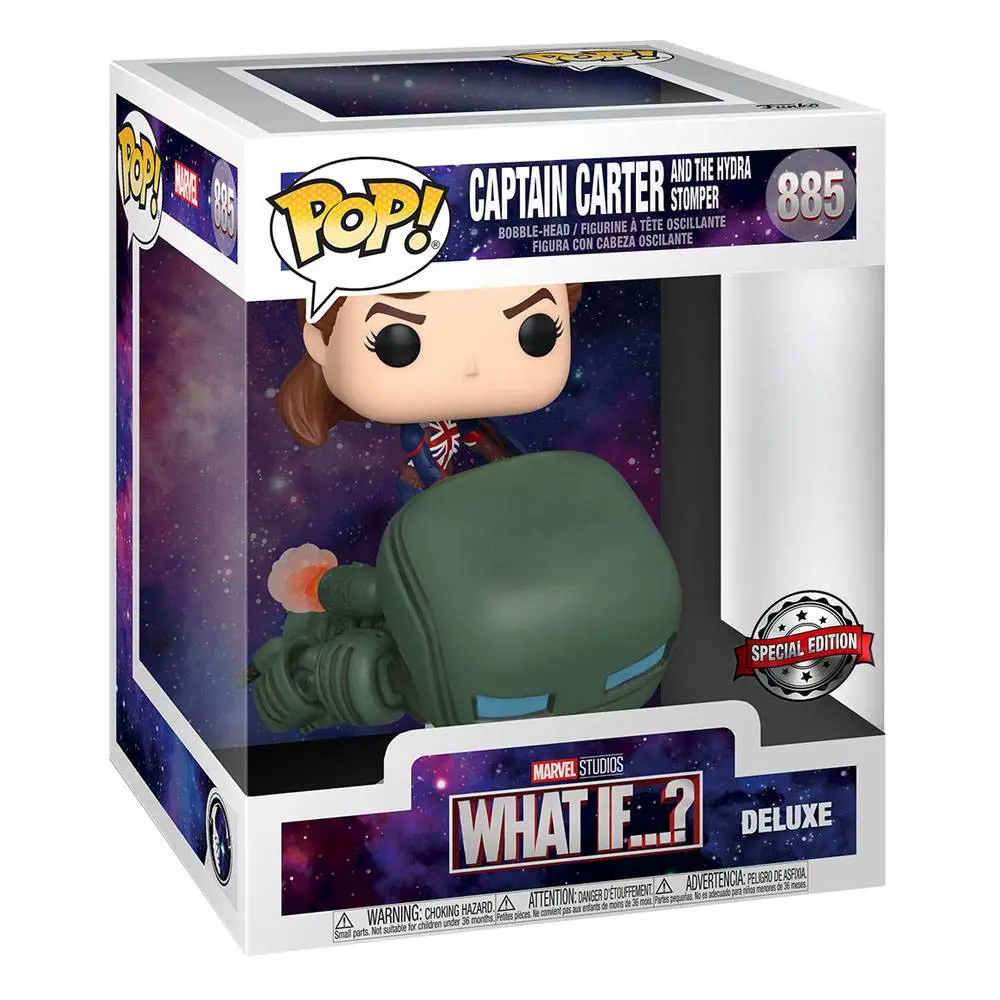 What If...? Funko POP! Deluxe Vinyl figura Capt. Carter & Hydro 9 cm termékfotó